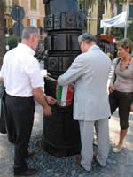 DAVID CHIOSSONE - Inaugurazione targa